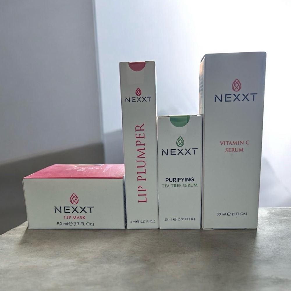NEXXT Skincare Bundle with Lip Mask and Serums
